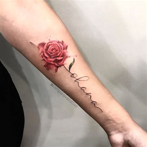 imagenes de tatuajes con el nombre rosa|More.